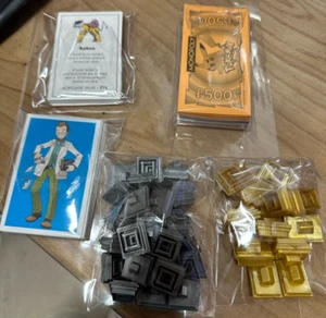 Pokemon Monopoly Johto Edition Replacements GAME PIECES ONLY LOT - Picture 1 of 1
