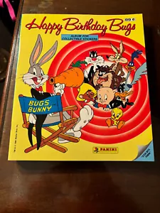 Bugs Bunny Happy Birthday Stickerbuch Neu ohne Sticker Looney Tunes Einzelexemplar - Bild 1 von 2