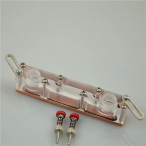 VGA/GPU/chipset mosfet water cooling block acrylic+cooper G1/4 10cm - Picture 1 of 3