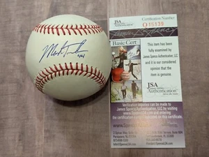 Mark Trumbo Signed Official Baseball JSA COA Angels Orioles O's Diamondbacks B - Picture 1 of 5