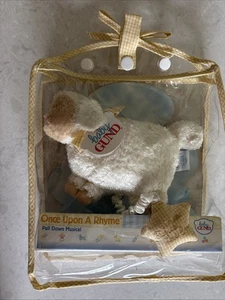 Baby Gund Pull Down Musical Plush Lamb Crib Stroller Infant Seat - Picture 1 of 5