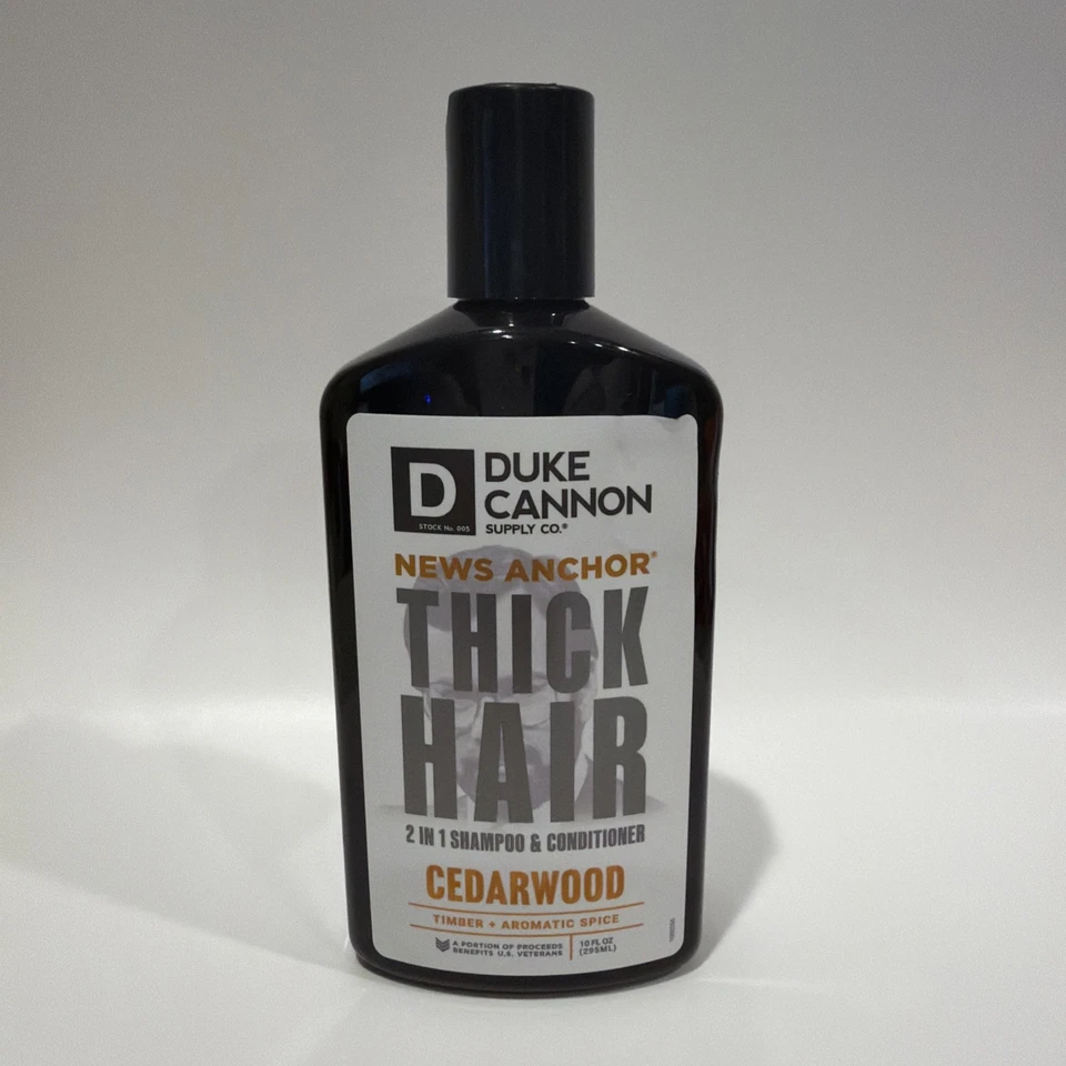 Duke Cannon News Anchor Thick Hair 2 in 1 Shampoo & Conditioner 10 Fl oz - Image 1 of 1