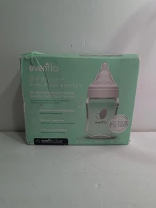 Evenflo Balance Wide-Neck Glass Anti-Colic Baby Bottles 6oz (3 Pack) Damaged Box - Picture 1 of 3