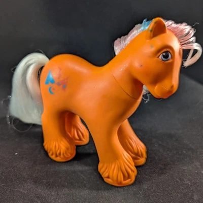 My Little Pony G1 1987 Big Brother Wigwam MLP Hasbro Vintage Naranja Foto 1 de 4