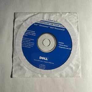 DELL Dimension E521 ResourceCD DRIVERS AND UTILITIES Disc CD - Picture 1 of 2