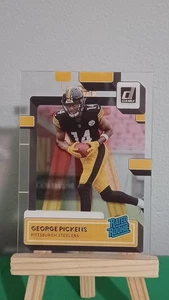 2022 Panini Clearly Donruss #73 George Pickens Rated Rookie Pittsburgh Steelers - Picture 1 of 6