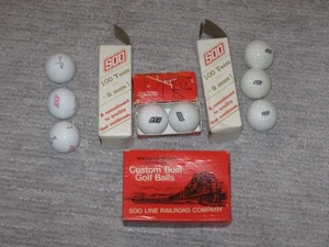 Lot of (14) Vintage Soo Line Railroad Golf Balls - Picture 1 of 5