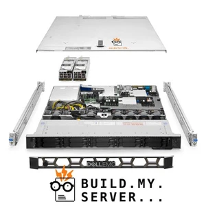 Dell PowerEdge R440 Server 2x Silver 4116 2.10Ghz 24-Core 128GB RAM 10x 1.2TB - Afbeelding 1 van 5