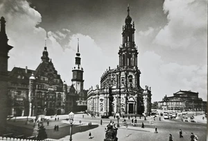 AK Dresden Hofkirche Georgentor Oper - Picture 1 of 2