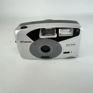 Vintage Polaroid 252 Date 35mm Film Camera Point Shoot Motorized Flash Photograp - Picture 1 of 7