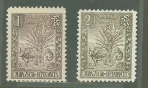 Madagassische Republik #63-64 postfrisch aufklappbar - Bild 1 von 1