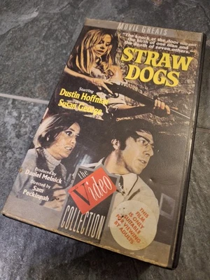 Straw Dog Video Collection Pre Cert  UK PAL VHS Rare - Image 1 of 4