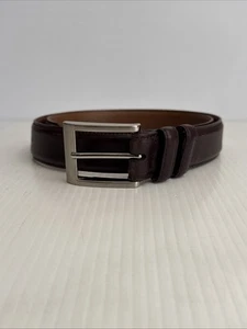 Allen Edmonds Wide Basic Dress Belt - 39535 - Burgundy / Merlot - 40 - Picture 1 of 8