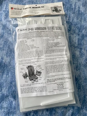 TOP FLITE P-51 MUSTANG GIANT SCALE COCKPIT  TOPQ8406 NEW RC PLANE AIRCRAFT - Image 1 of 2