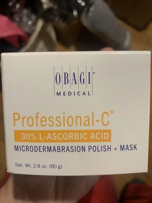 Esmalte Obagi Professional-C microdermoabrasão + máscara 2,8 oz. Esfoliante e esfoliante - Imagem 1 de 4