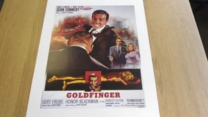 Klassisches Kino Poster - Goldfinger - Bild 1 von 6