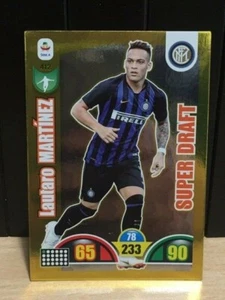 CARD CALCIATORI SERIE A 2018-19 ADRENALYN 412 MARTINEZ SUPER DRAFT - Imagen 1 de 1