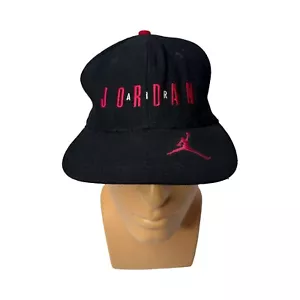 De Colección Nike Air Michael Jordan MVP Jump Man Años 90 Sombrero Sombrero Toros Gorra de Lana - Imagen 1 de 7