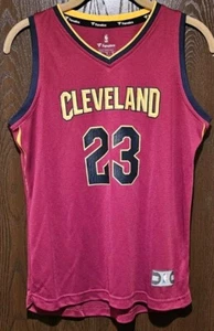 Red Lebron James Cleveland Cavaliers #23 Basketball Jersey Youth Large 14-16 - Picture 1 of 2