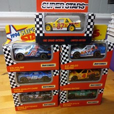 Matchbox Limited Edition - One 1992 and Six 1994 Super Stars Racing 1:64 Cars