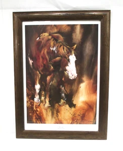 Chris Owen The Mare Limited Edition Litho Druck signiert gerahmt 540 von 950 - Bild 1 von 9