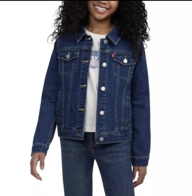 Chaqueta Vaquera Levi's Niñas Talla XS (4/5) Cadena Margarita NUEVA Foto 1 de 4