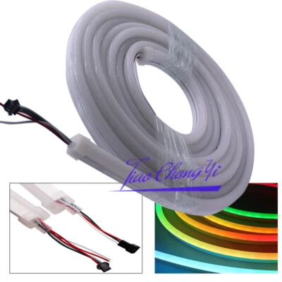 LED Neon Strip WS2812B 5V WS2811 12V/24V RGB Dream full color LED stirp - Image 1 of 4