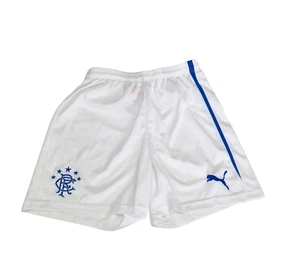 PUMA Rangers 2013 - 2014 Home Shorts Size 13 - 14 Yrs / 164 / 25.2" Waist - Picture 1 of 12