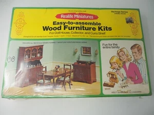 RealLife Miniatures Heritage Series Dining Room Kit #190 Factory Sealed 1:12 - Picture 1 of 1