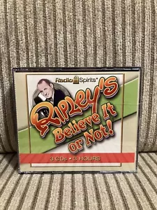 RIPLEY'S CD BELIEVE IT OR NOT Old Time Radio Spirits 2004 3 Discs 3 Stunden - Bild 1 von 2