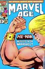 Marvel Age #38 FN/VF 7.0 1986 Stock Image 1st Marvel app.He-Man