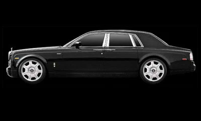 1:43 Truescale Rolls Royce Phantom Sedan 2009 Diamond Black Tsm114323 MMC - Image 1 of 2