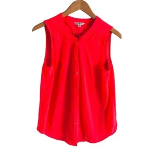 American Eagle ärmellose Bluse Gr. Medium rosa - Bild 1 von 4