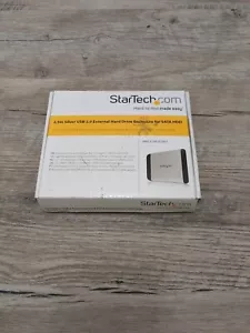 StarTech 2.5" Silver USB 2.0 External Hard Drive Enclosure For SATA HDD - Picture 1 of 5