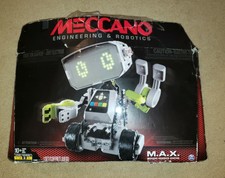 Meccano Max M.A.X. Robotic Interactive Toy Artificial Intelligence Programmable