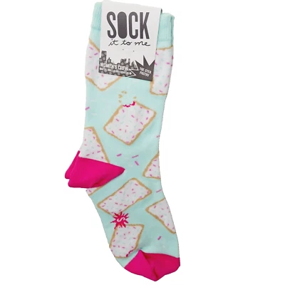 Sock It To Me Crew Mujer Niño Tostadora Pastelería Frosting Desayuno Glaseado NUEVO CON ETIQUETAS NUEVO Foto 1 de 4