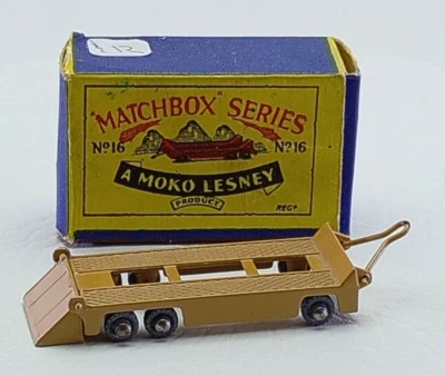 MATCHBOX LESNEY NO.16 ATLANTIC TRAILER - VNMINT AND BOXED CONDITION - Image 1 of 4