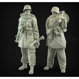 Kit modelo de figura de resina militar soldados alemanes 1/35 sin pintar - Imagen 1 de 1