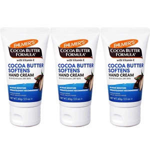 Palmers Cocoa Butter Vitamin E Hand Cream 60gm Pack 3 - Picture 1 of 6