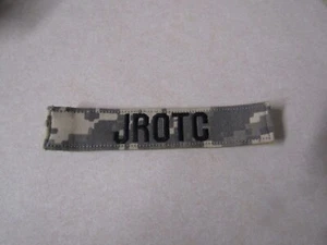 MILITARY PATCH US ARMY HOOK & LOOP DIGITAL ACU NAME TAPE JROTC - Picture 1 of 1