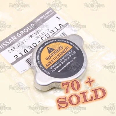 Tapa radiador 21430-C991A original OEM NISSAN Frontier 370Z INFINITI M56 Q70 Q56 Foto 1 de 4