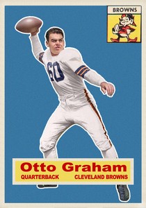 LJACards 1956 Style Football Trading Cards ACEO