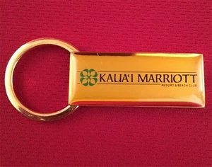 Kauai Marriott Resort and Beach Club Metal Keychain - Picture 1 of 2