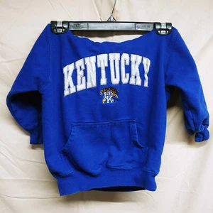 OVB OldVarsity Brand Kids Size L Large Blue UK Kentucky Pullover Hoodie - Picture 1 of 17