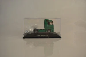 Camión Wiking Mercedes Benz cabina Actros 1843 1:87 modelo de coche en verde camión  - Imagen 1 de 8