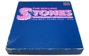 The Rolling Stones Best Years 1963 - 1970 12 x Vinyl LP Record Aussie Box Set - Picture 1 of 10