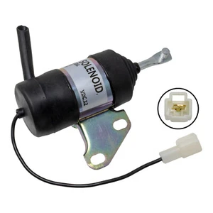 16851-60015 Fuel Shutoff Solenoid Kubota Compatible RTV900 ZD18 ZD21 ZD321 ZD323 - Picture 1 of 4