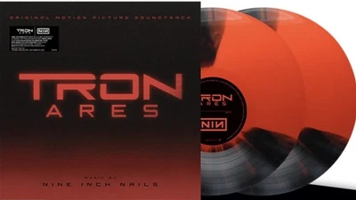 Nine Inch Nails - Tron: Ares Red/Black SWIRL vinyl plus BONUS 7” single + POSTER - Image 1 of 4
