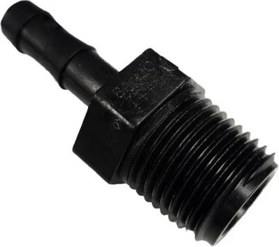 Adaptador de montaje de manguera Banjo 1/2" rosca macho X 3/8" barra de manguera - HB050-038 Foto 1 de 3