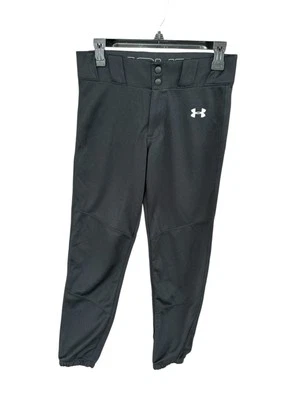 Pantalones de softbol Under Armour niñas XL jóvenes YXL pantalones utilitarios elásticos negros Foto 1 de 4